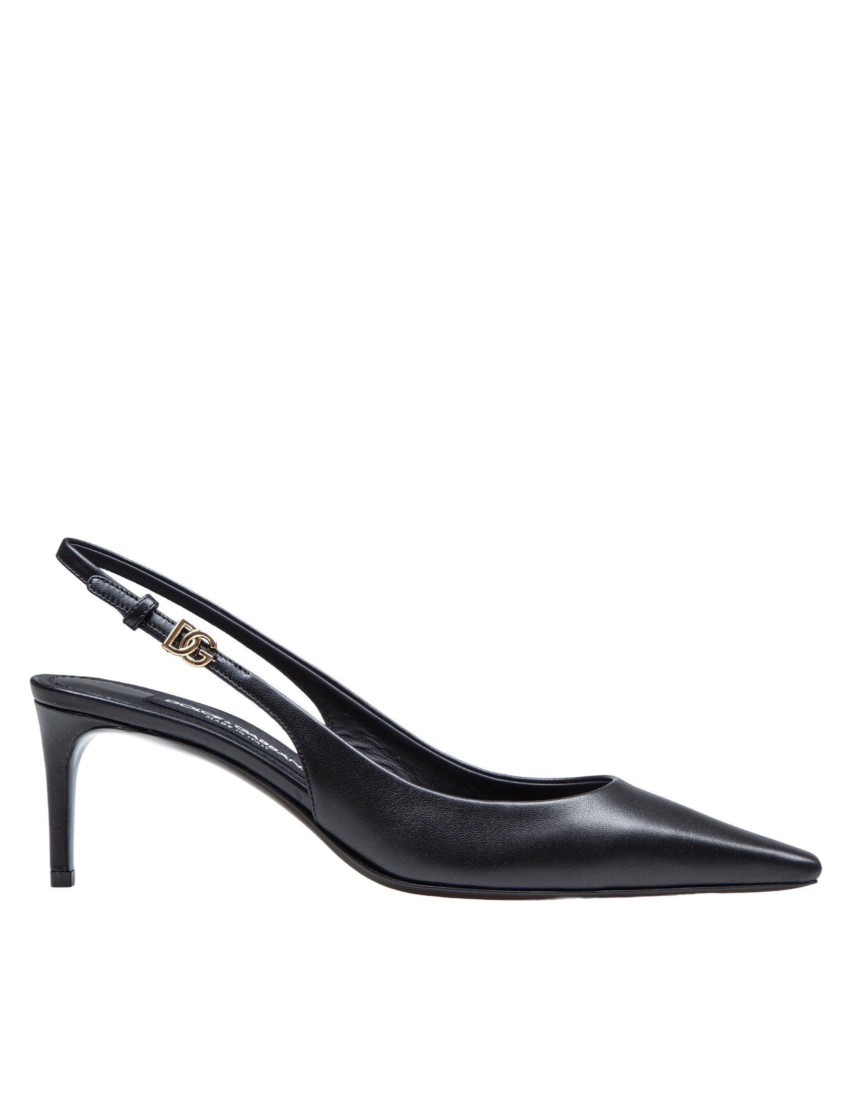 DOLCE & GABBANA-OUTLET-SALE-Pumps SCHWARZ-ARCHIVIST