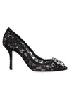 DOLCE & GABBANA-OUTLET-SALE-Pumps SCHWARZ-ARCHIVIST