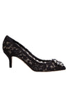 Dolce & Gabbana-OUTLET-SALE-Pumps SCHWARZ-ARCHIVIST