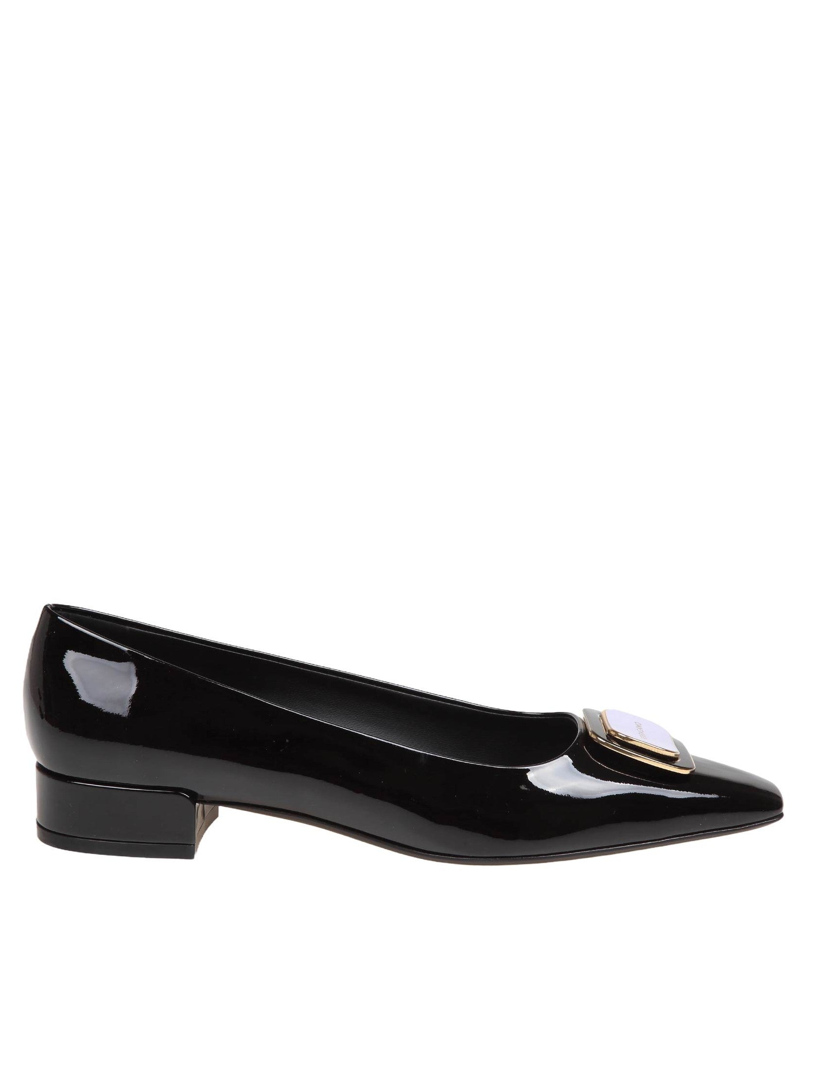 Salvatore Ferragamo-OUTLET-SALE-Pumps SCHWARZ-ARCHIVIST