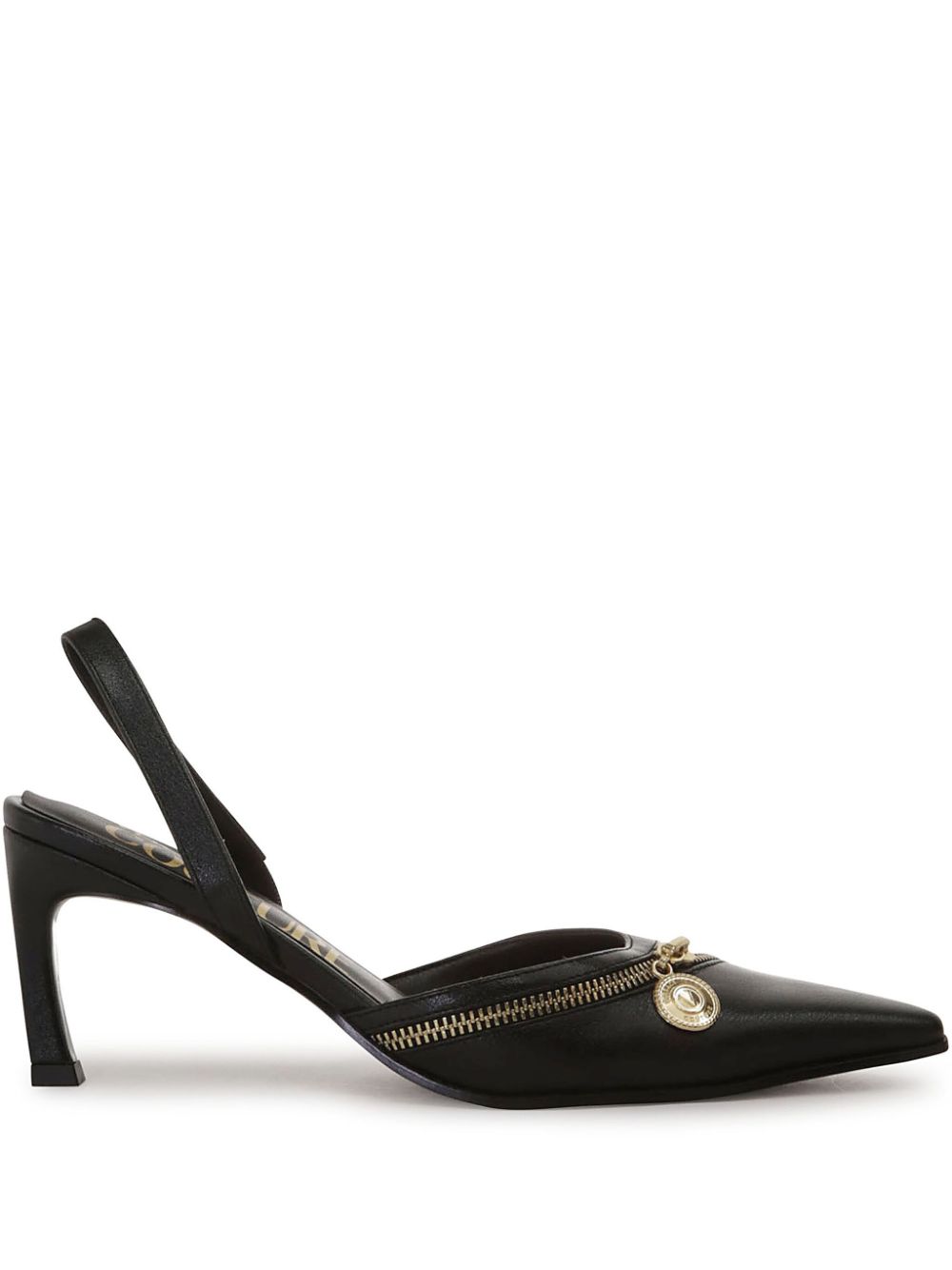 VERSACE JEANS COUTURE-OUTLET-SALE-Pumps SCHWARZ-ARCHIVIST