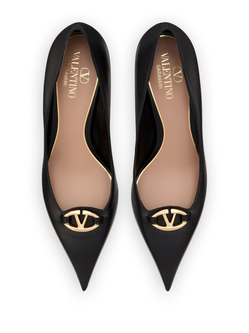 Valentino Garavani-OUTLET-SALE-Pumps SCHWARZ-ARCHIVIST