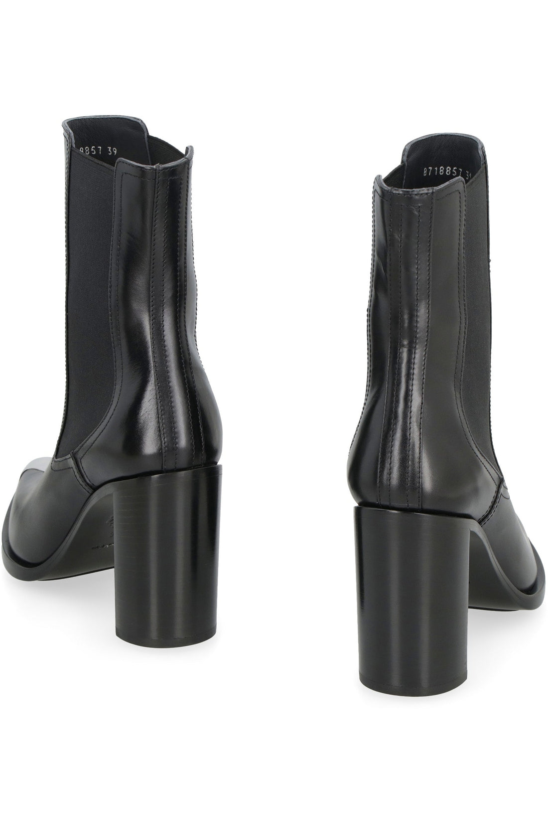 Alexander McQueen-OUTLET-SALE-Punk leather chelsea boots-ARCHIVIST