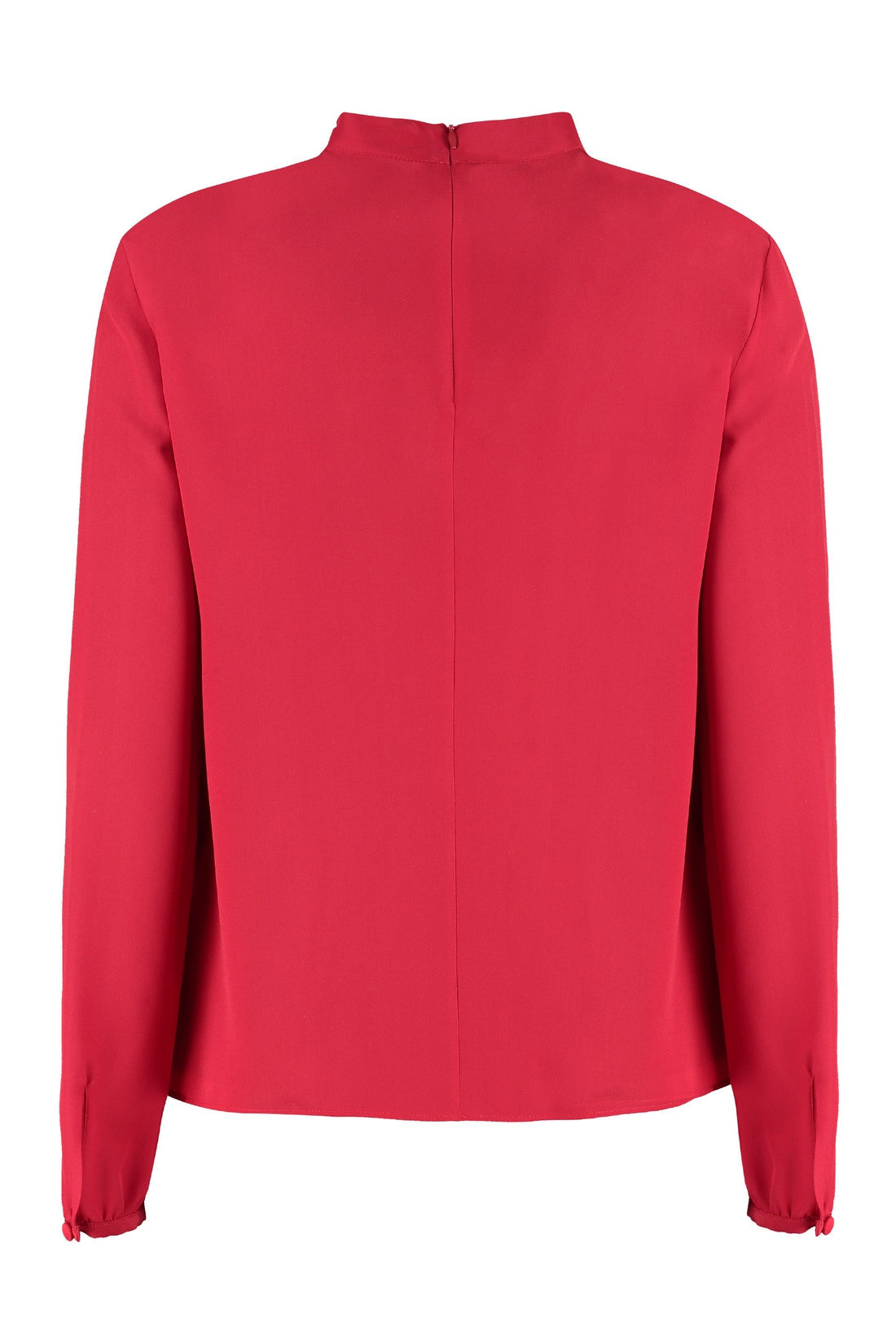 RED VALENTINO-OUTLET-SALE-Pussy-bow silk blouse-ARCHIVIST
