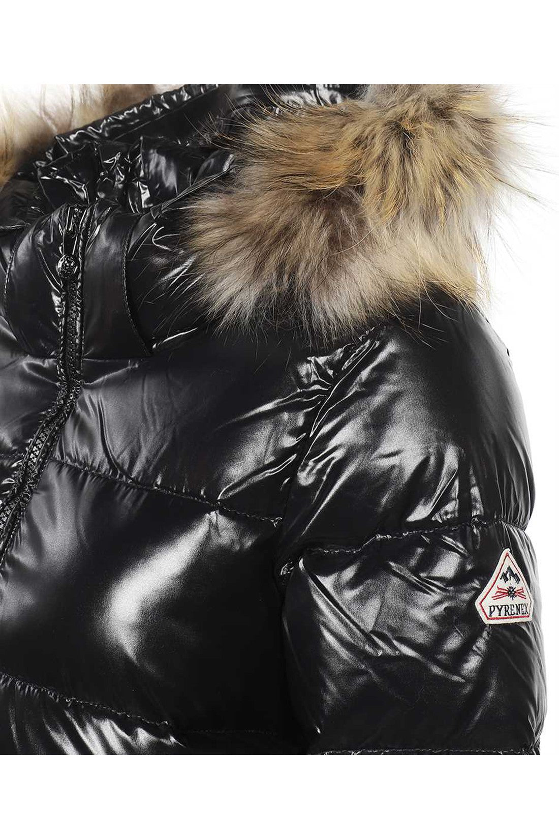Fur trimmed hood down jacket-Pyrenex-OUTLET-SALE-ARCHIVIST