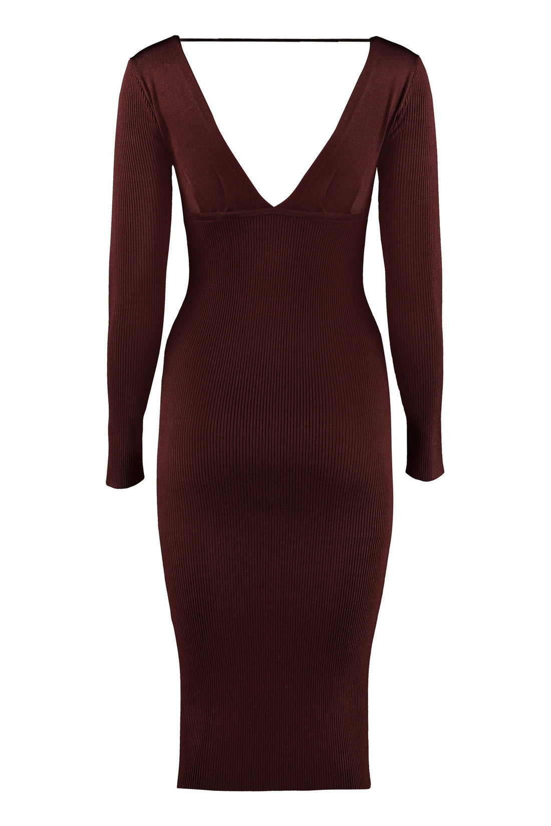 Pinko-OUTLET-SALE-Quasi ribbed knit dress-ARCHIVIST