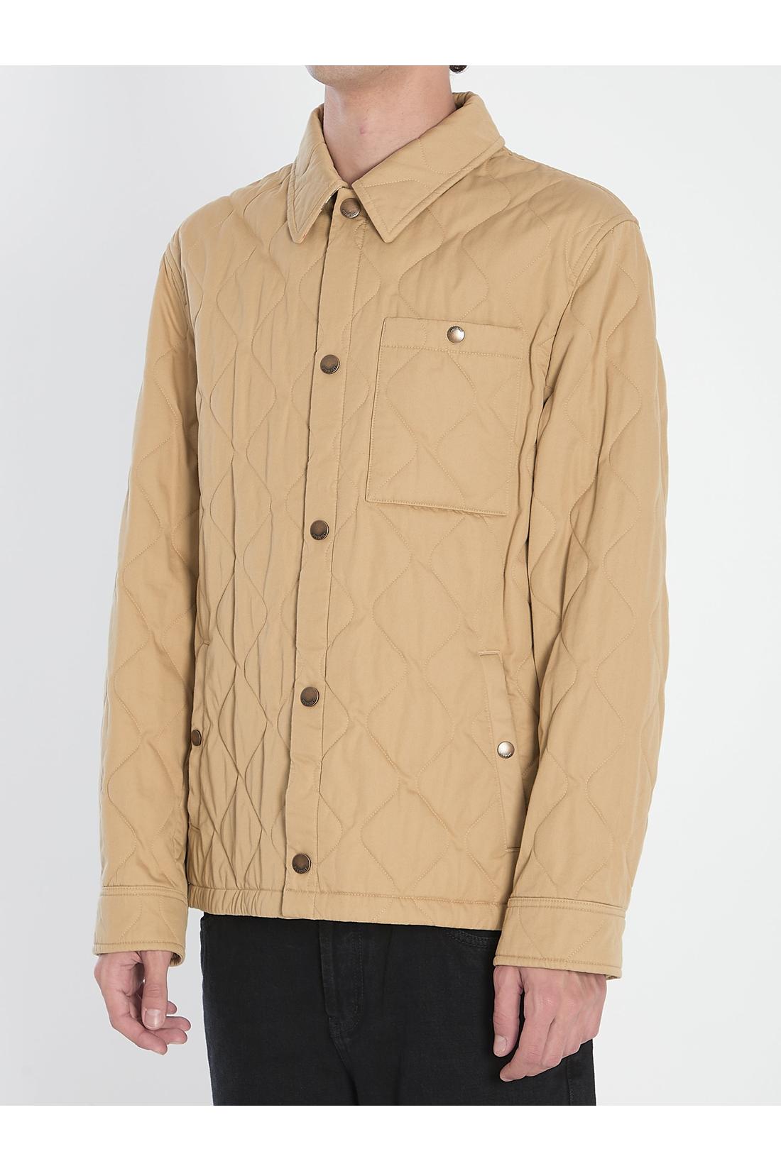 Burberry-OUTLET-SALE-Quilted Gabardine Jacket-ARCHIVIST