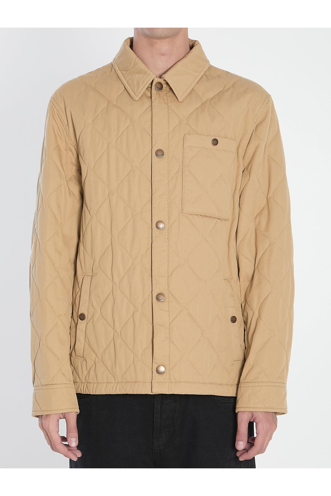Burberry-OUTLET-SALE-Quilted Gabardine Jacket-ARCHIVIST