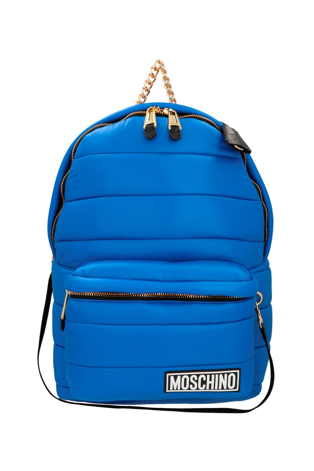 Moschino-OUTLET-SALE-Quilted Hooded Backpack-ARCHIVIST