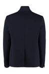 Giorgio Armani-OUTLET-SALE-Quilted single-breasted wool jacket-ARCHIVIST