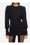 THE ATTICO-OUTLET-SALE-Quinn black mini dress-ARCHIVIST