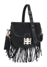 RIANI-outlet-sale-Saddle bag mit Fransen-Taschen-o.G.-black-ARCHIVIST