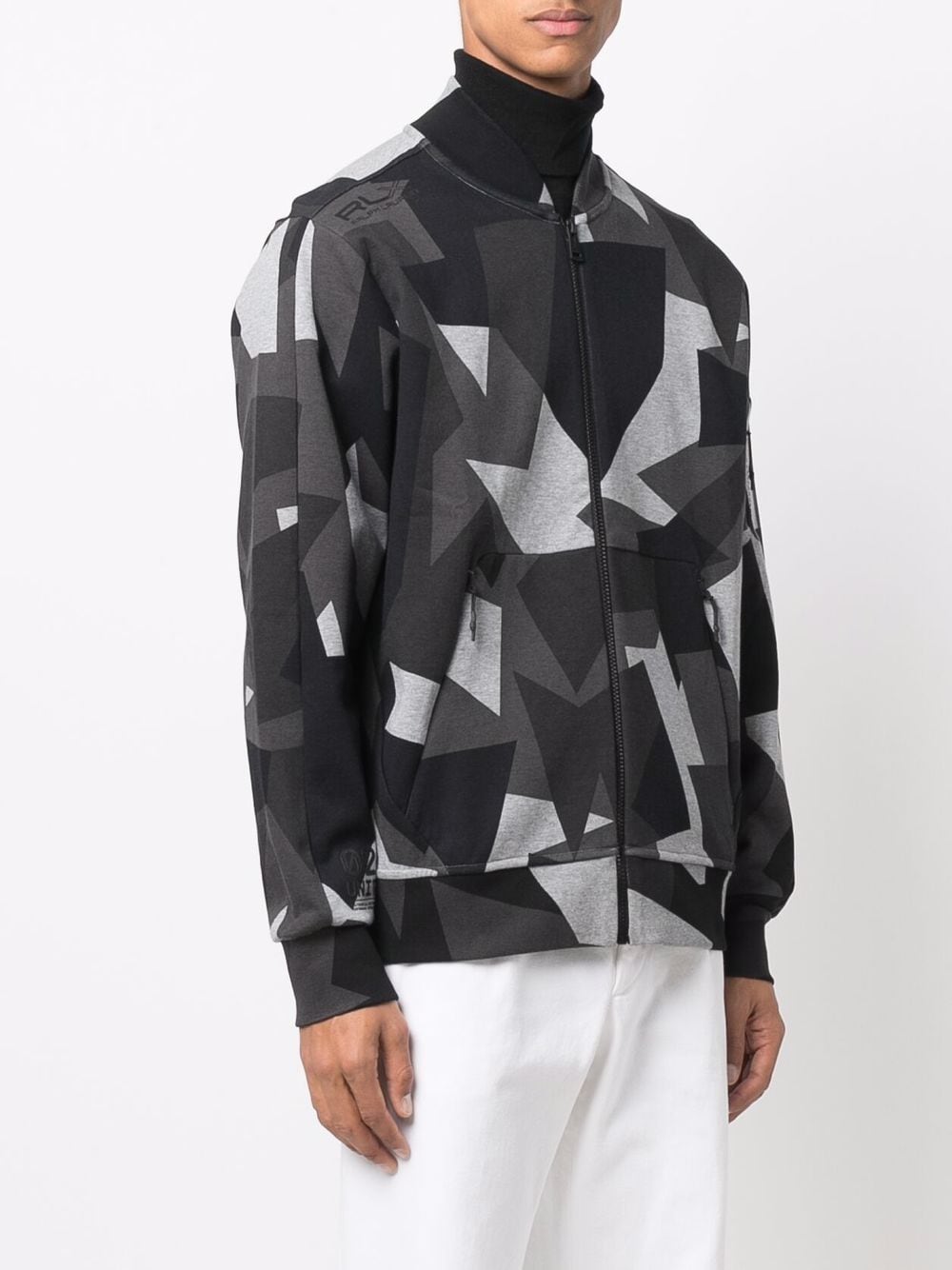 Polo Ralph Lauren-OUTLET-SALE-RLX Geometric Bomber Jacket-ARCHIVIST