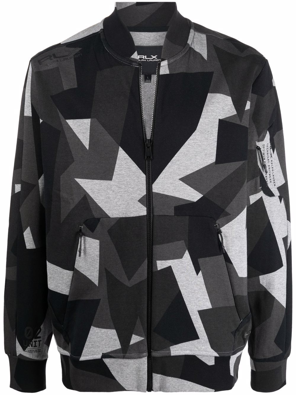 Polo Ralph Lauren-OUTLET-SALE-RLX Geometric Bomber Jacket-ARCHIVIST