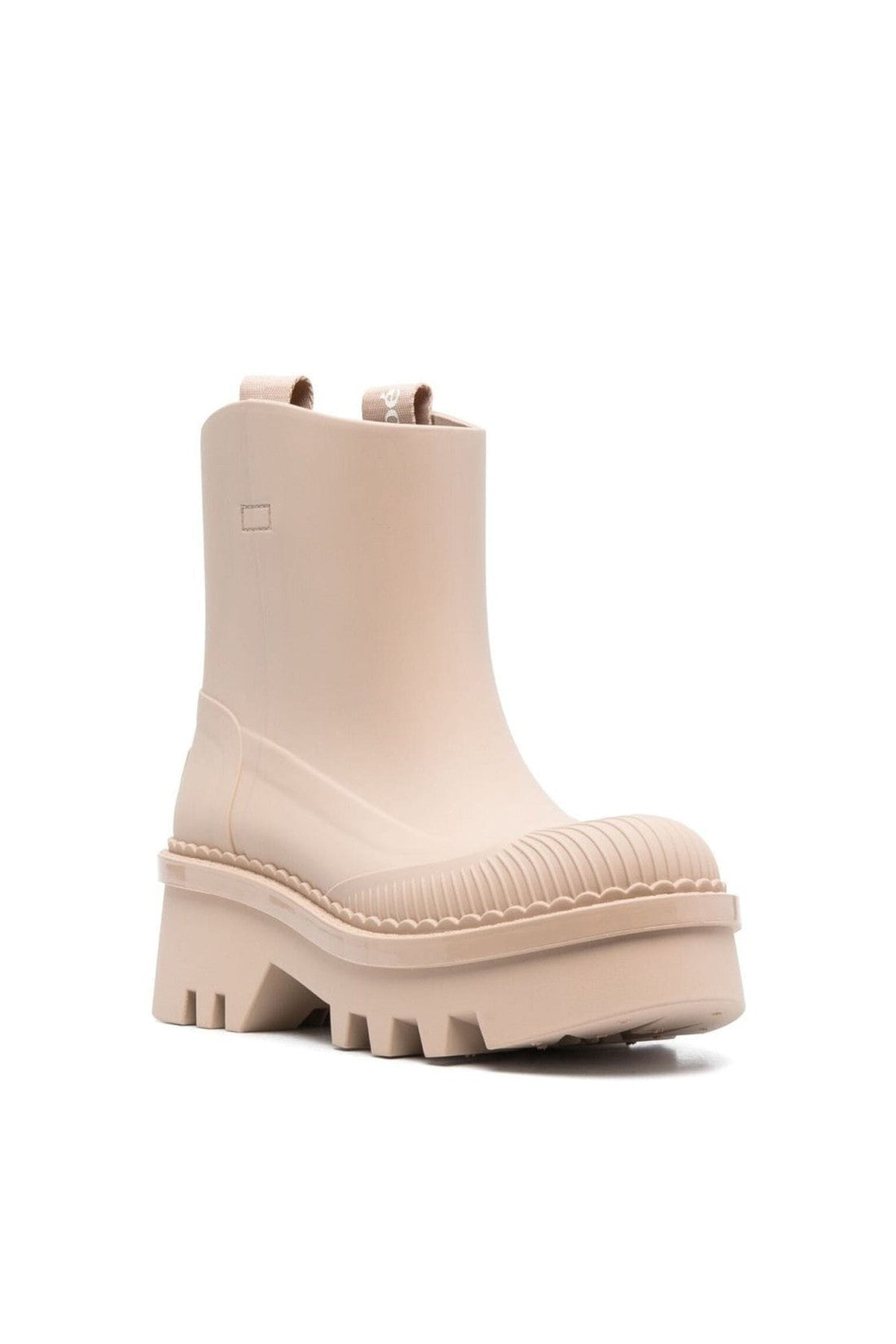 ChloÃ©-OUTLET-SALE-Raina Beige RosÃ© Rain Boots-ARCHIVIST