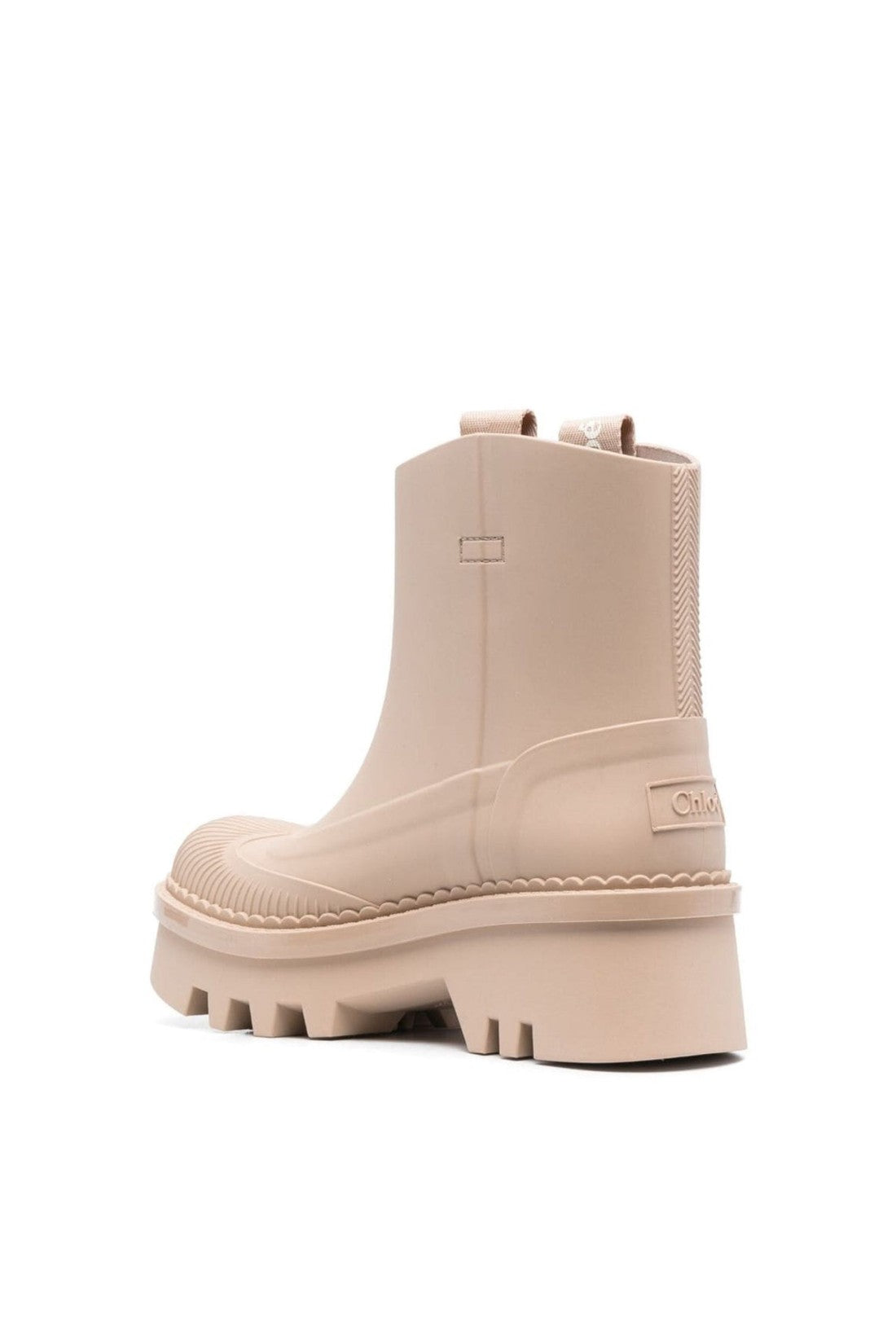 ChloÃ©-OUTLET-SALE-Raina Beige RosÃ© Rain Boots-ARCHIVIST