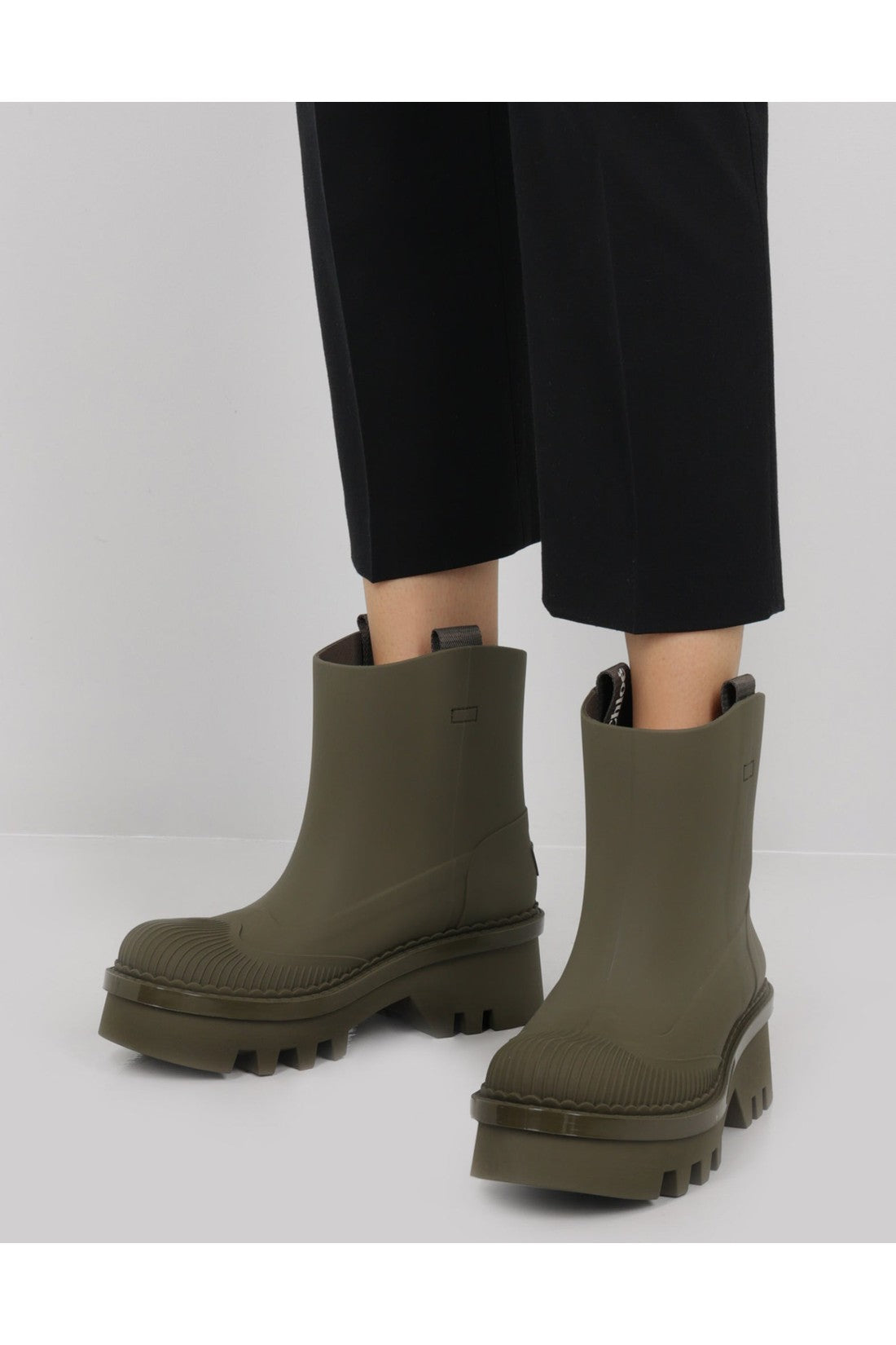 ChloÃ©-OUTLET-SALE-Raina Grape Leaf Rain Boots-ARCHIVIST