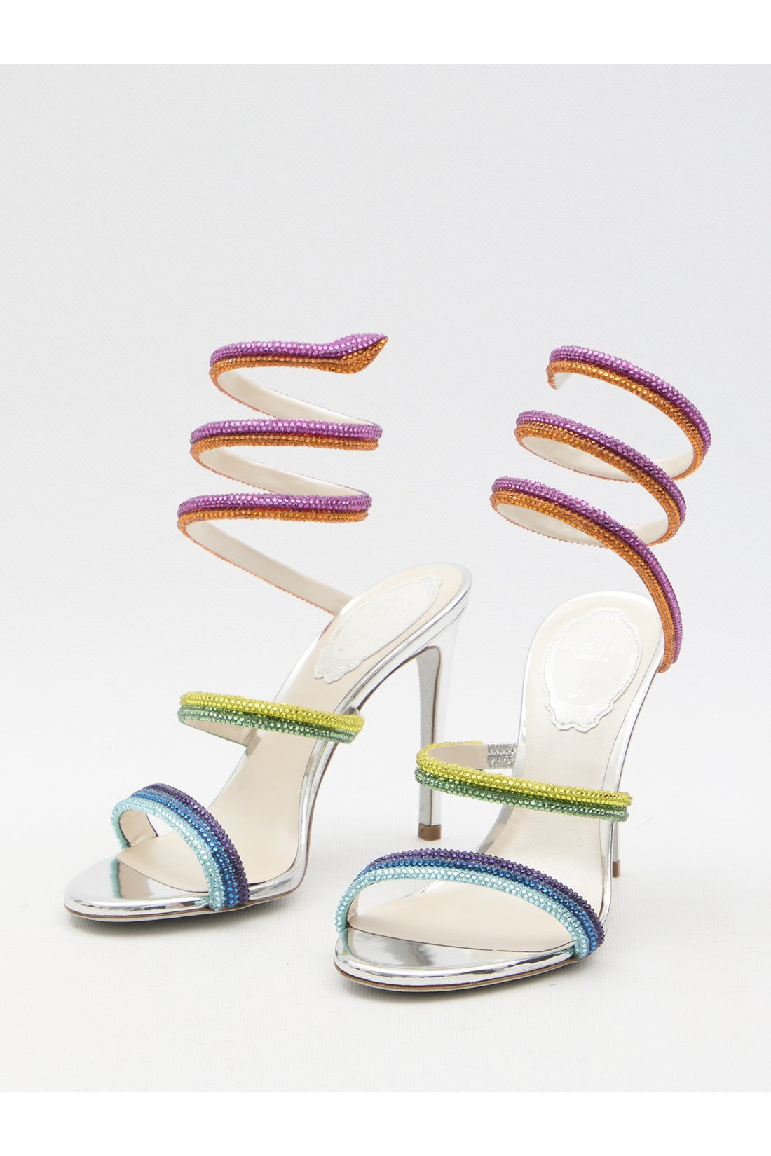 RENE CAOVILLA-OUTLET-SALE-Rainbow 105 sandals-ARCHIVIST