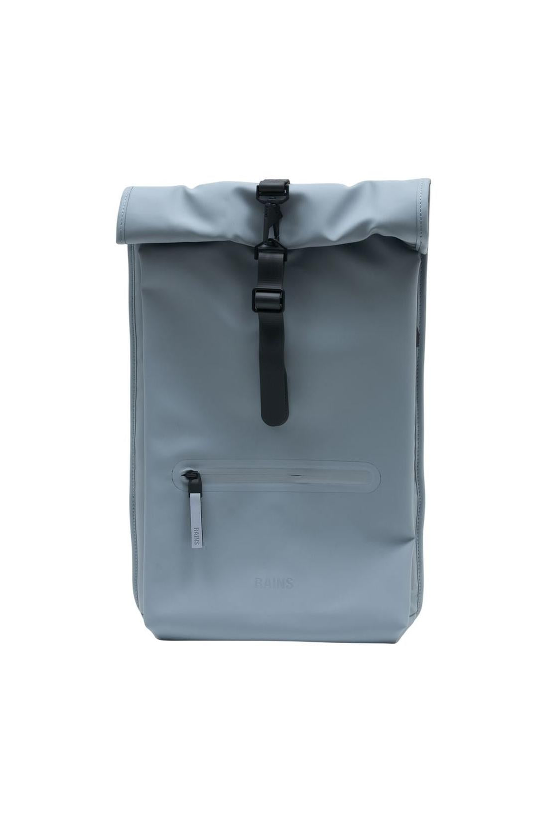 Rucksack Rolltop W3 - RAINS - Synthetik - Blau-Taschen-Rains-One size-blue-ARCHIVIST