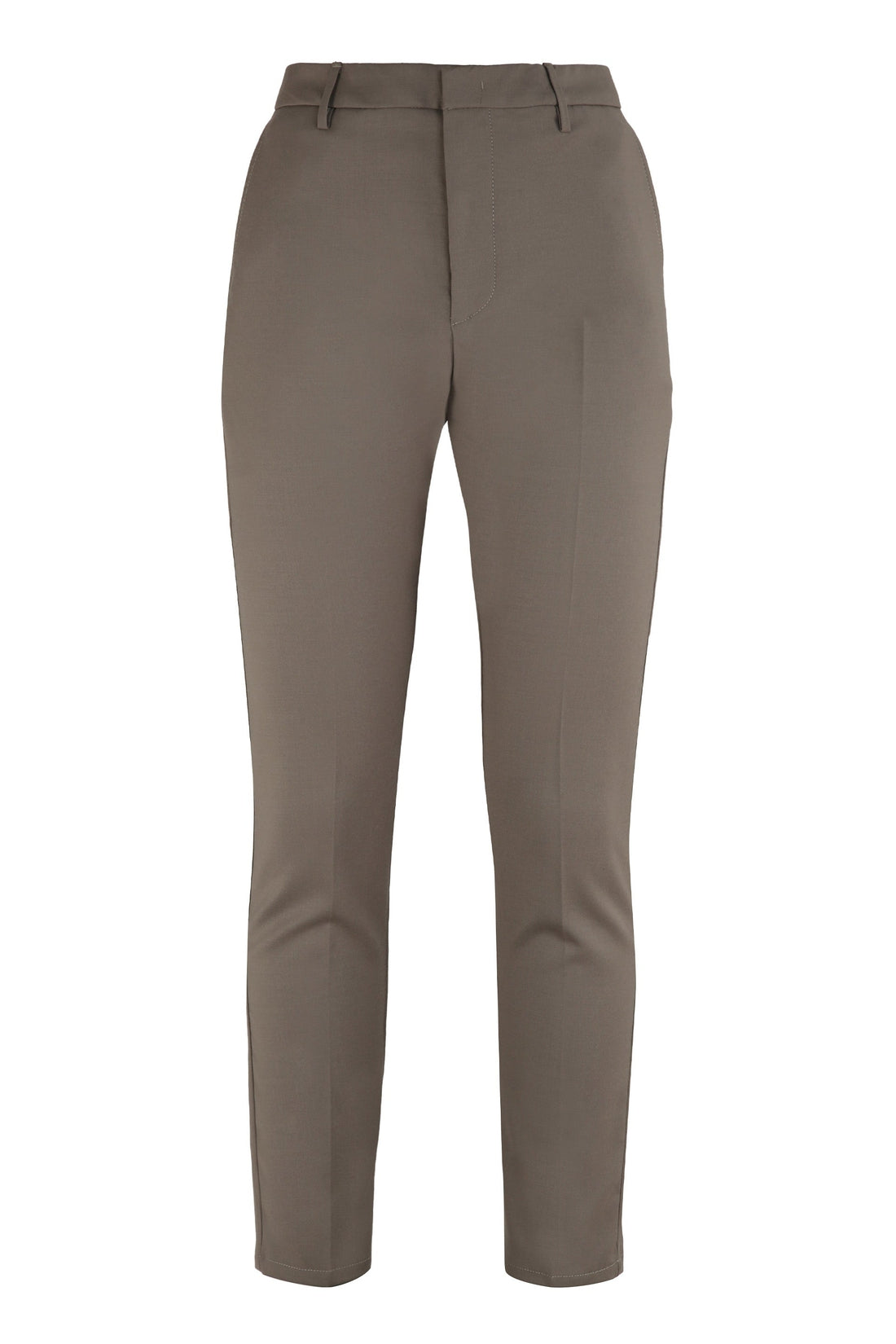 Dondup-OUTLET-SALE-Ral stretch wool trousers-ARCHIVIST