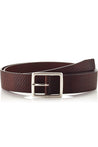 Hugo Boss-OUTLET-SALE-Ralf Monogram Leather Belt-ARCHIVIST