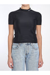 Alexander Wang-OUTLET-SALE-Rash guard t-shirt with logo-ARCHIVIST