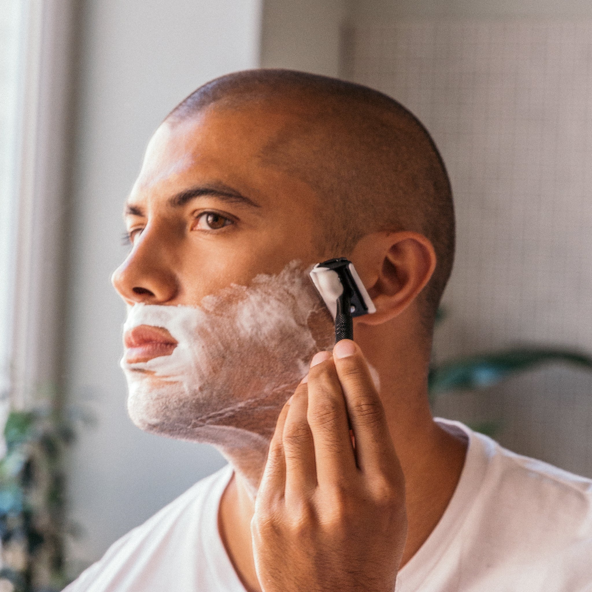 Sober-Rasierhobel Edelstahl schwarz matt-Rasierhobel-Black-Deal-Outlet-by-ARCHIVIST