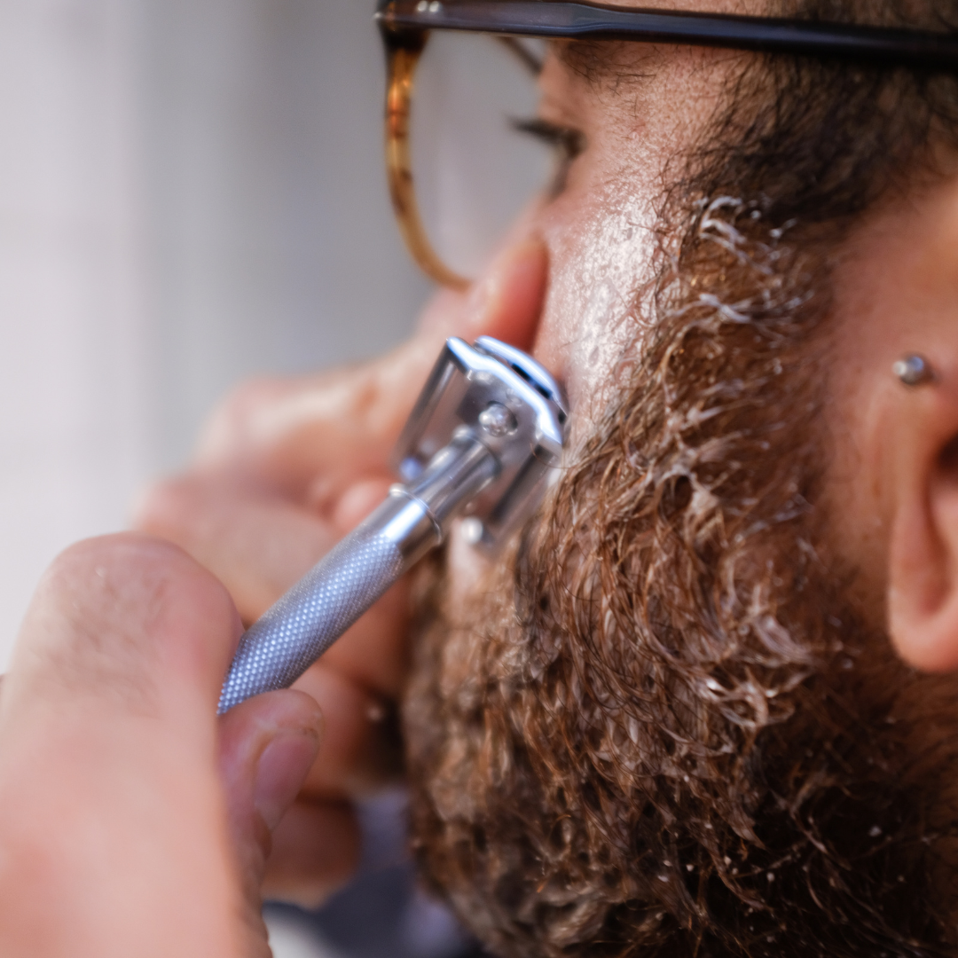 ∴ Therefore Beauty-Rasierhobel | aus Metall, rostfrei | mit günstigen Klingen | unisex | Gesicht + Körper + Intimbereich-Black-Deal-Outlet-by-ARCHIVIST