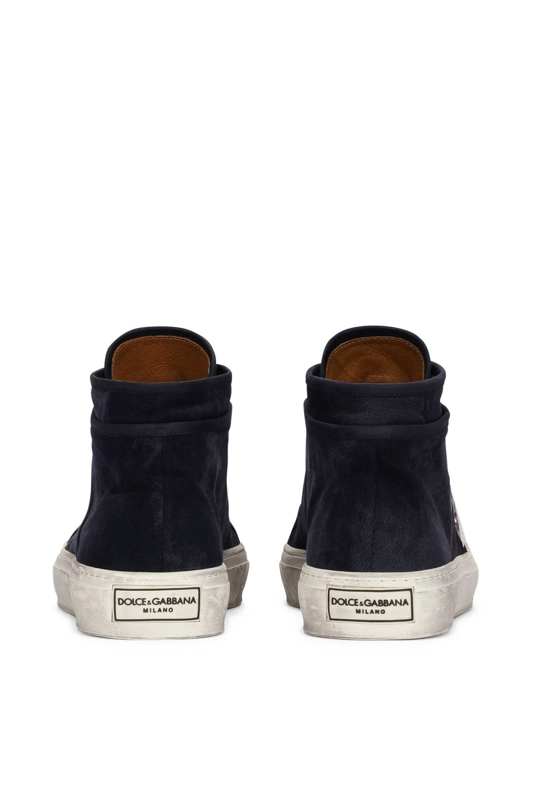 Dolce & Gabbana-OUTLET-SALE-Re-Edition Vintage Mid Top Sneakers-ARCHIVIST