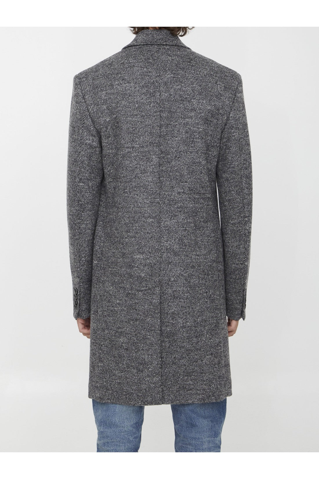 DOLCE&GABBANA-OUTLET-SALE-Re-Edition wool coat-ARCHIVIST