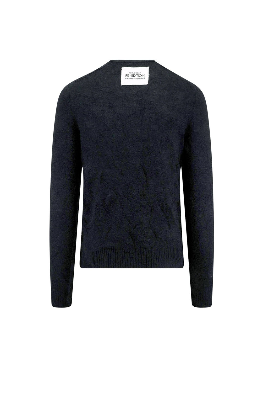 DOLCE & GABBANA-OUTLET-SALE-Re-Edition wool sweater-ARCHIVIST