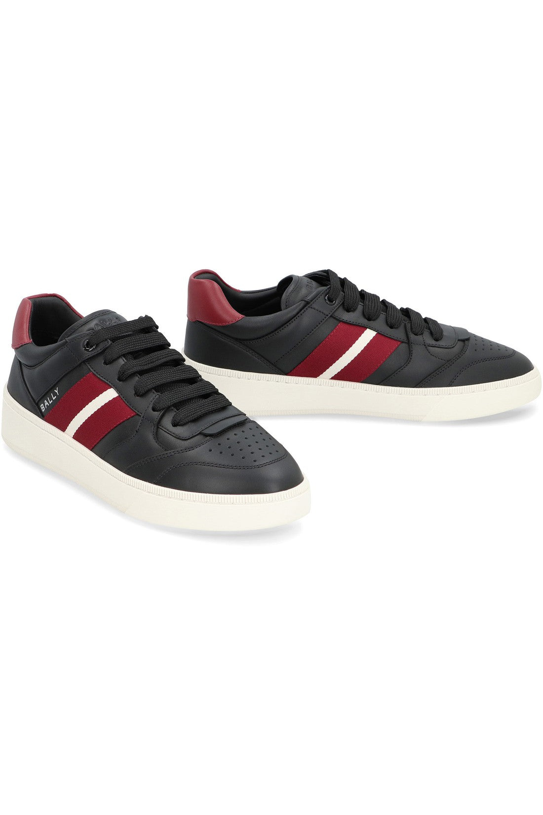 Bally-OUTLET-SALE-Rebby Leather low-top sneakers-ARCHIVIST