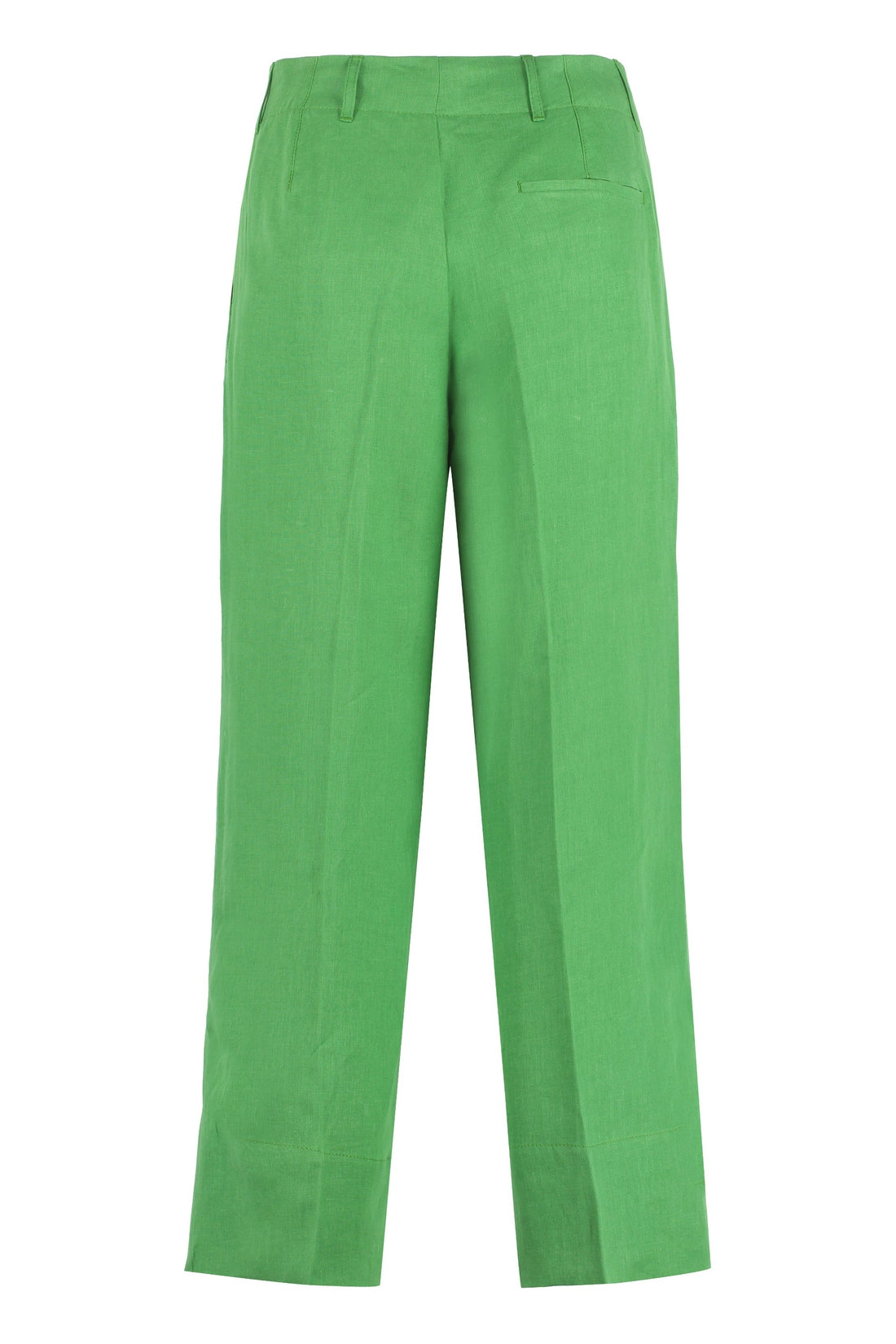 'S Max Mara-OUTLET-SALE-Rebecca linen wide leg trousers-ARCHIVIST