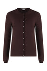 Malo-OUTLET-SALE-Rebecca virgin wool cardigan-ARCHIVIST