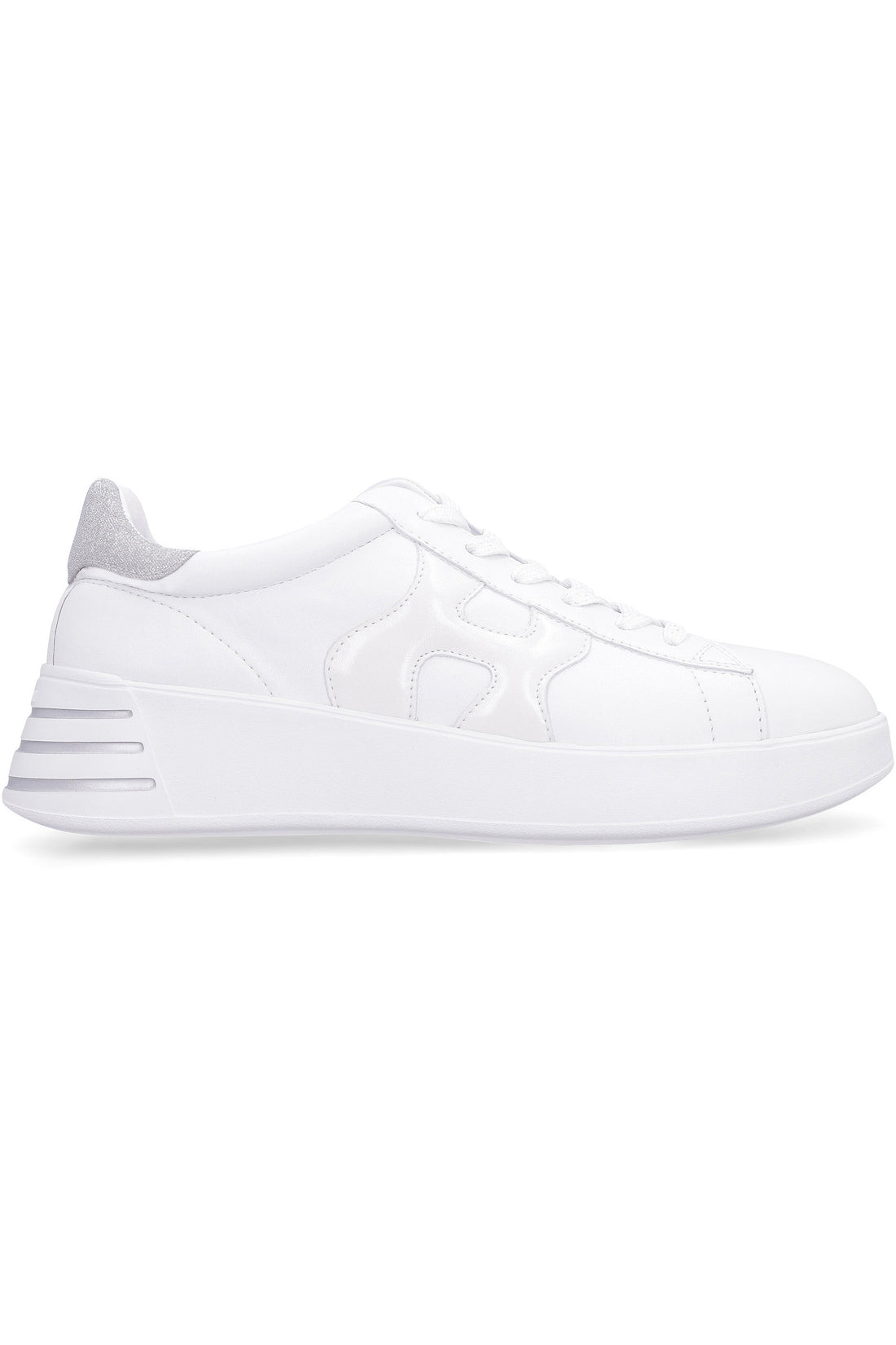 Hogan-OUTLET-SALE-Rebel leather low-top sneakers-ARCHIVIST