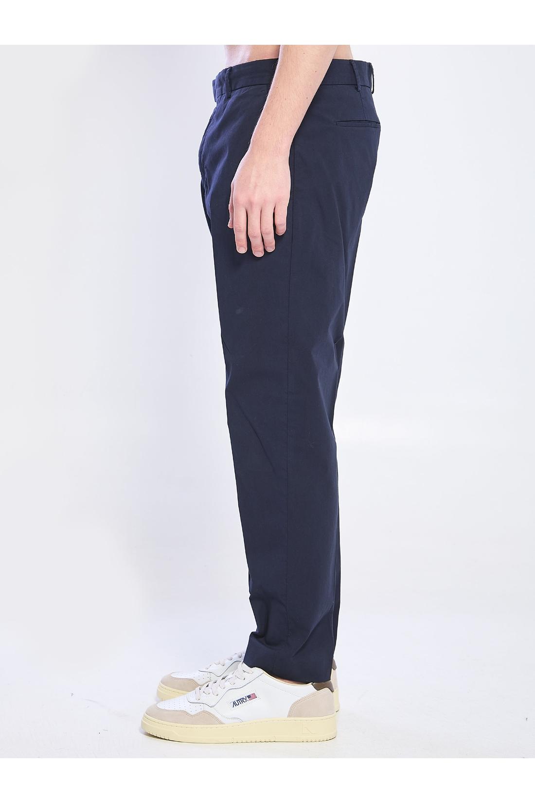 Pt Torino-OUTLET-SALE-Rebel stretch cotton pants-ARCHIVIST