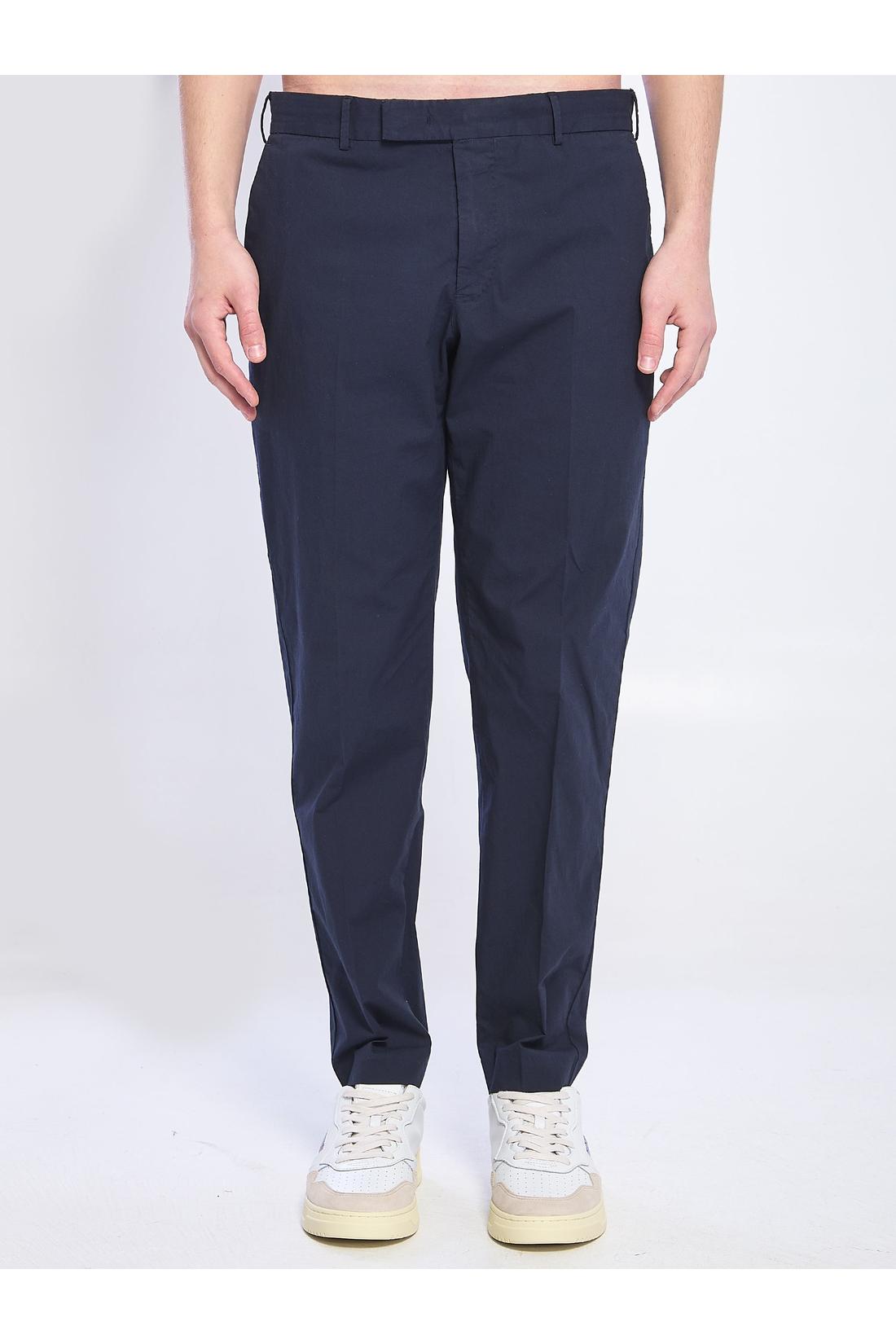 Pt Torino-OUTLET-SALE-Rebel stretch cotton pants-ARCHIVIST