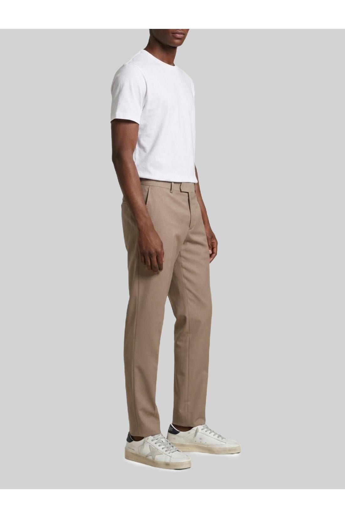Pt Torino-OUTLET-SALE-Rebel trousers in bistretch batavia wool-ARCHIVIST
