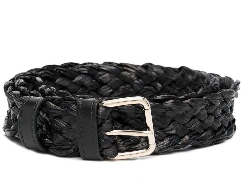 Red Valentino-OUTLET-SALE-Red V Valentino Woven Belt-ARCHIVIST