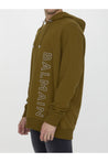 BALMAIN-OUTLET-SALE-Reflective logo hoodie-ARCHIVIST