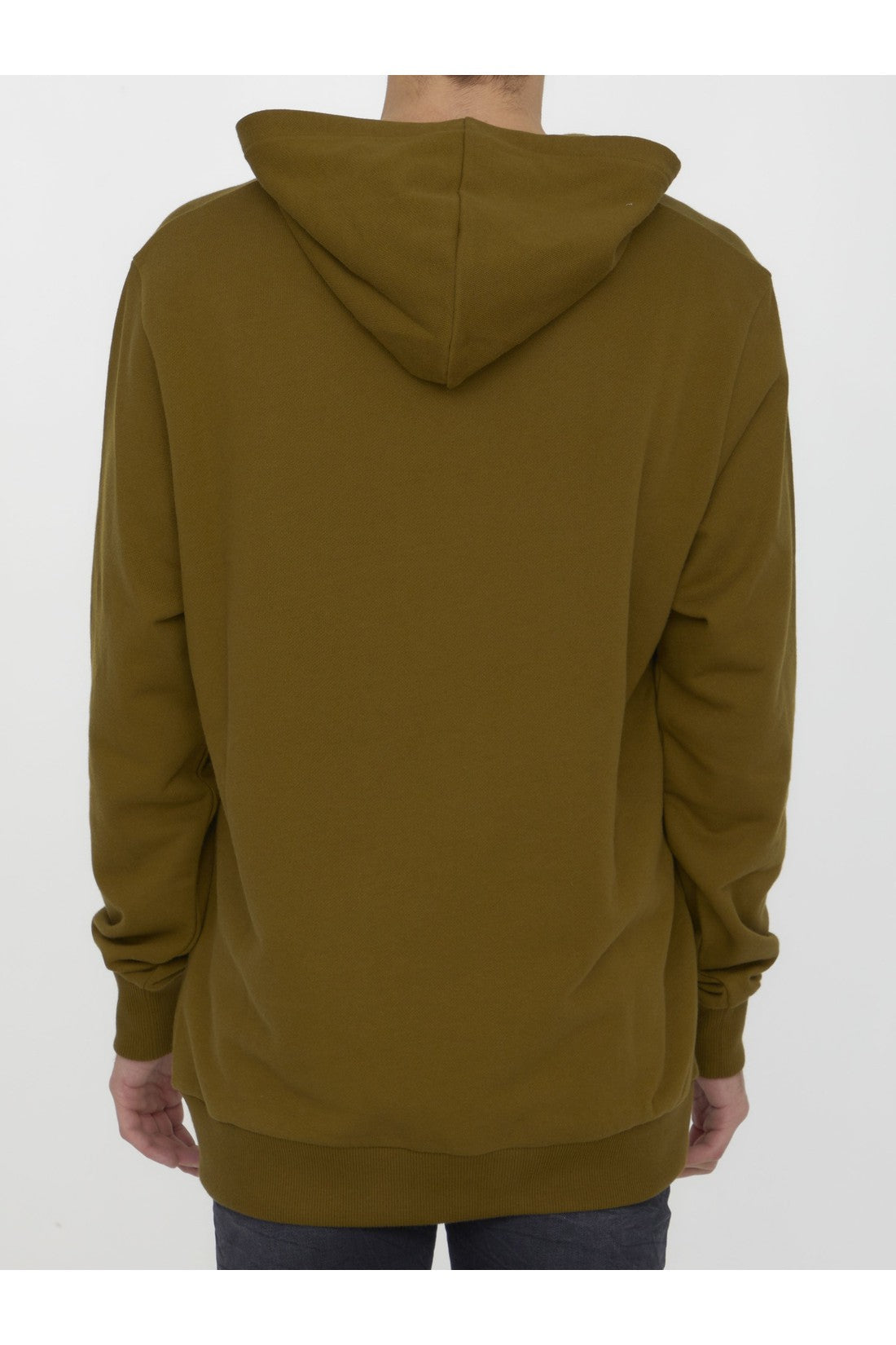 BALMAIN-OUTLET-SALE-Reflective logo hoodie-ARCHIVIST