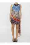 MARINE SERRE-OUTLET-SALE-Regenerated Scarves dress-ARCHIVIST