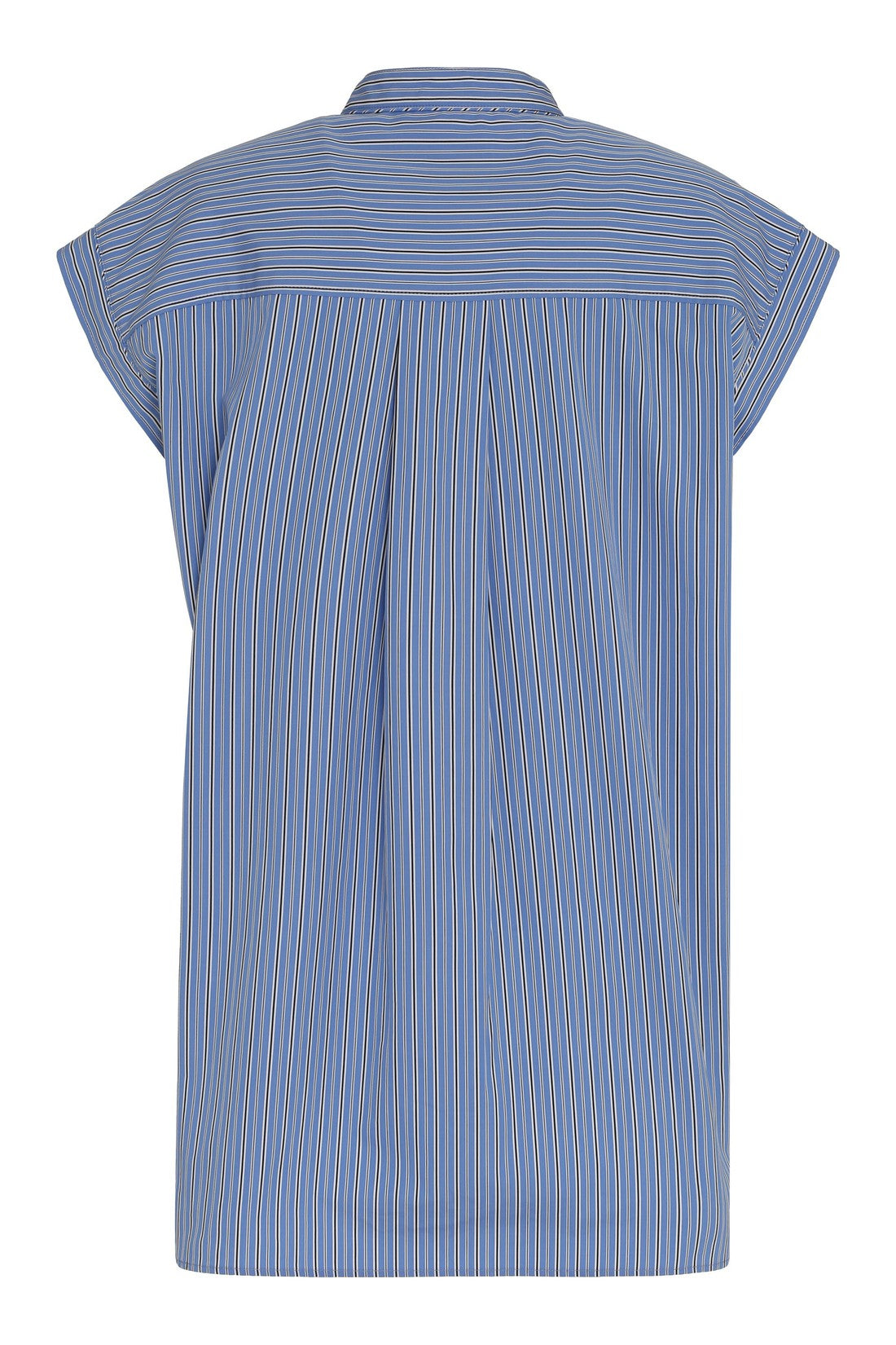Isabel Marant-OUTLET-SALE-Reggy striped cotton shirt-ARCHIVIST