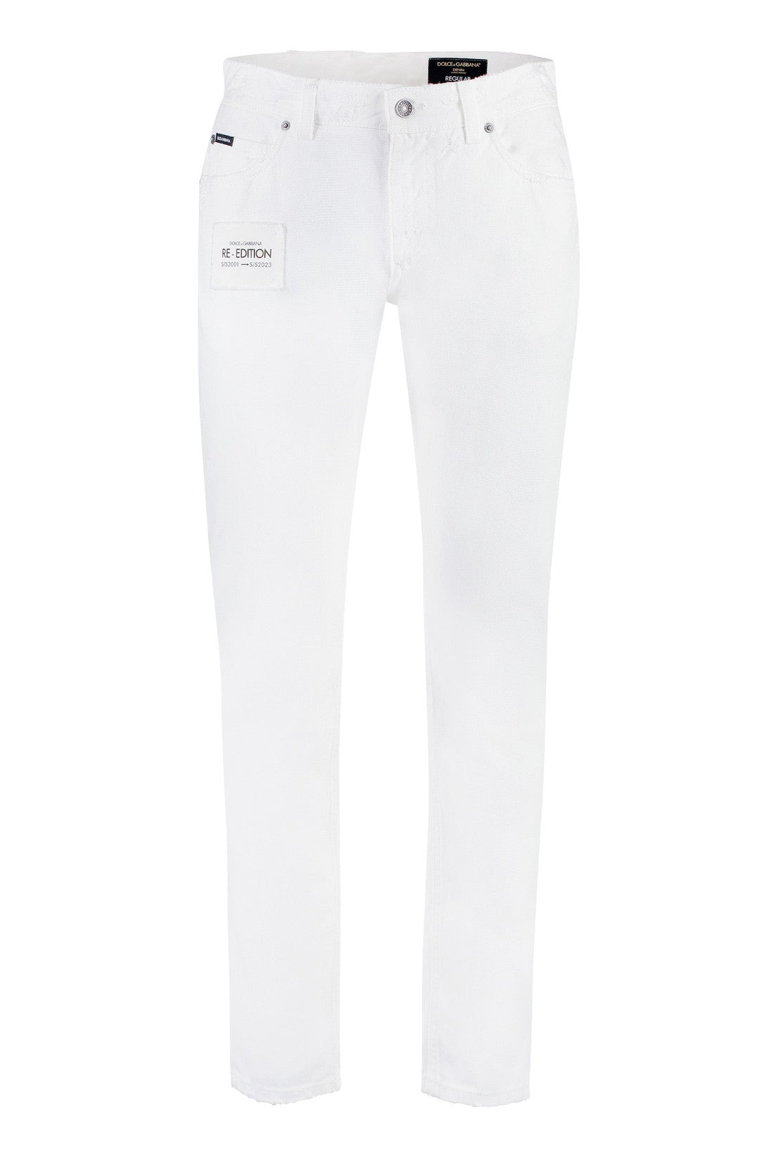 Dolce & Gabbana-OUTLET-SALE-Regular fit jeans-ARCHIVIST