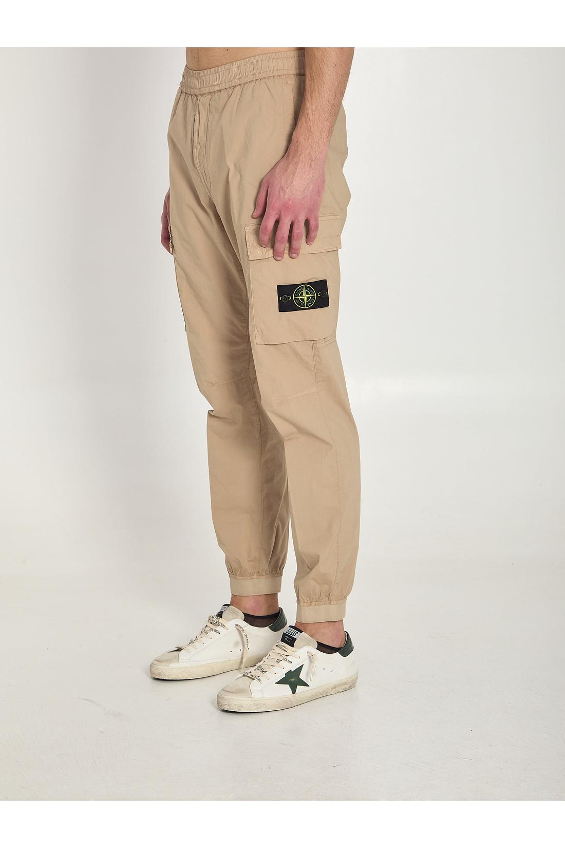 Stone Island-OUTLET-SALE-Regular tapered pants-ARCHIVIST