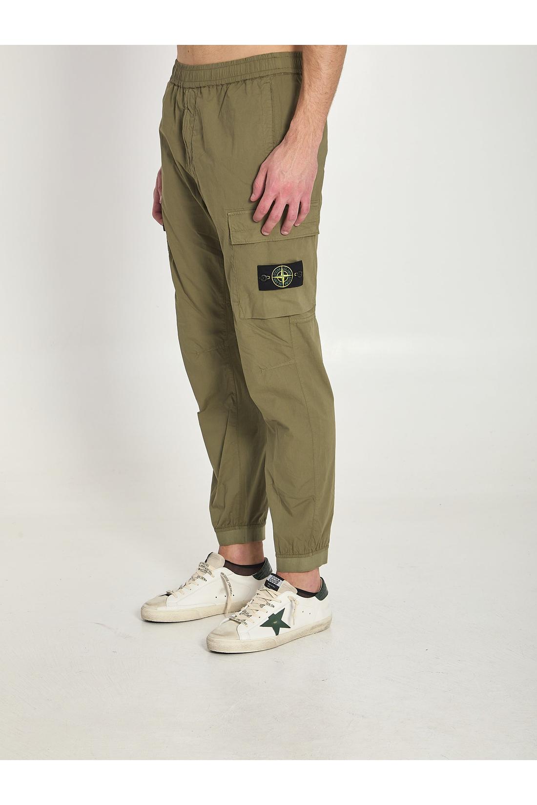 Stone Island-OUTLET-SALE-Regular tapered pants-ARCHIVIST