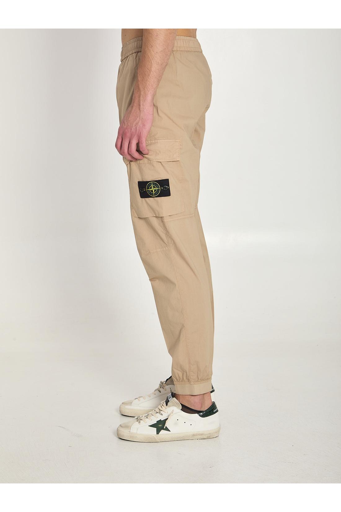 Stone Island-OUTLET-SALE-Regular tapered pants-ARCHIVIST