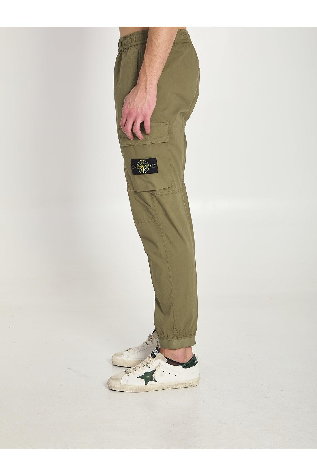 Stone Island-OUTLET-SALE-Regular tapered pants-ARCHIVIST