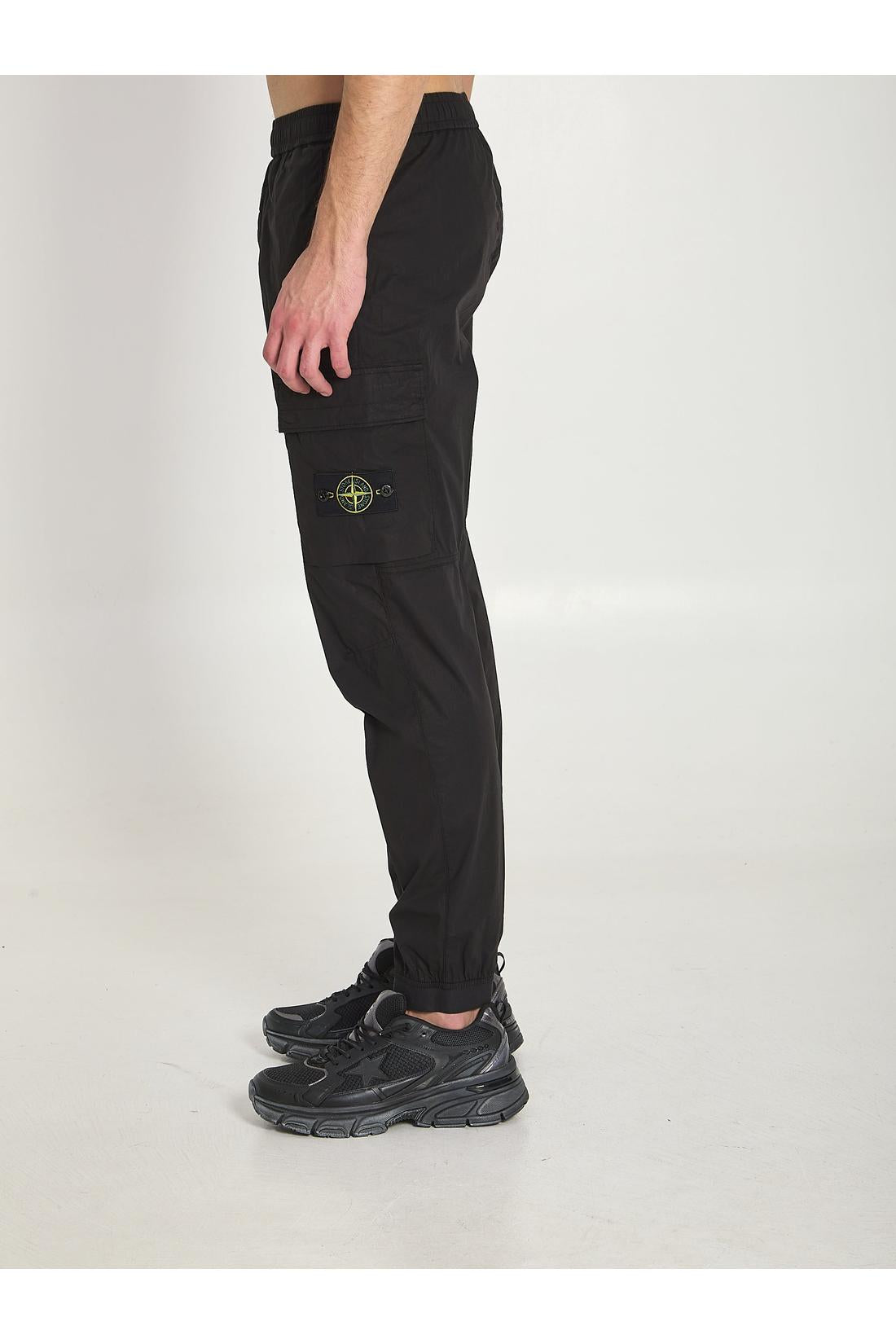 Stone Island-OUTLET-SALE-Regular tapered pants-ARCHIVIST