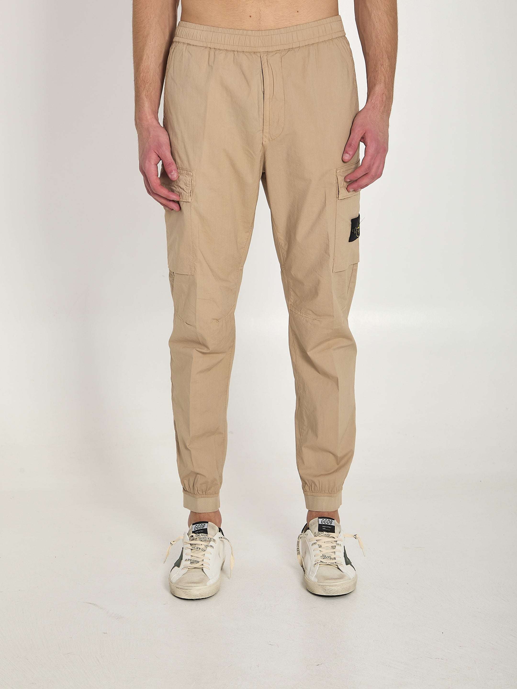 Stone Island-OUTLET-SALE-Regular tapered pants-ARCHIVIST